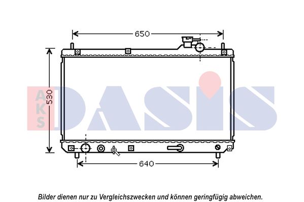 AKS DASIS Radiators, Motora dzesēšanas sistēma 210239N